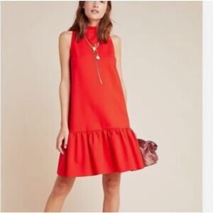 Maeve Scarlet Sleeveless Mini Dress
